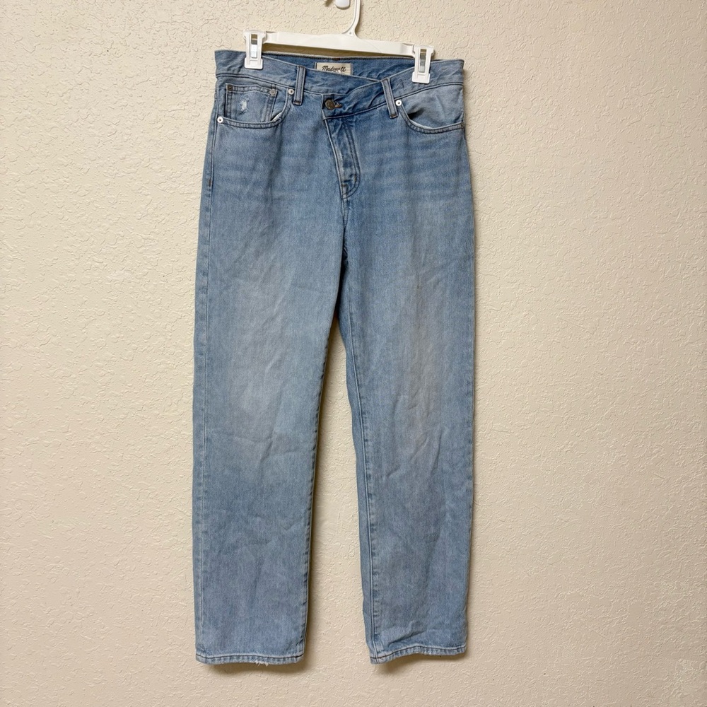 Madewell Low Slung Straight Leg Women’s Blue Jeans Light Wash Size 25